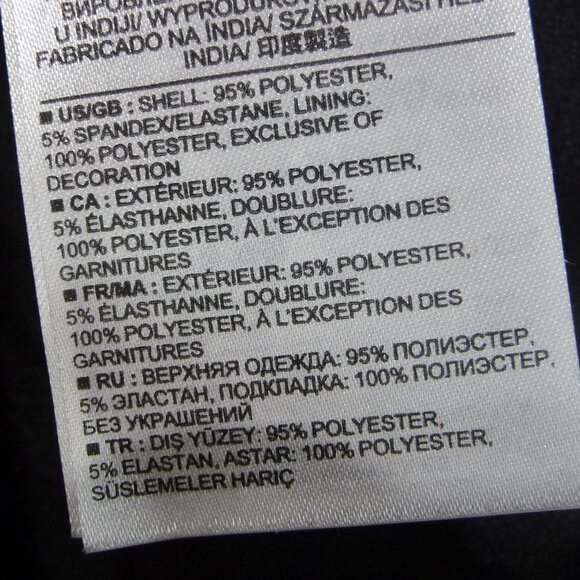 BRF Size 2 BLACK COCKTAIL DRESS - Picture 6 of 13